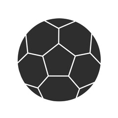 Fototapeta premium Soccer Ball Silhouette