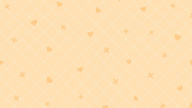 Cute patterns and pastel-colored, girly background frames
