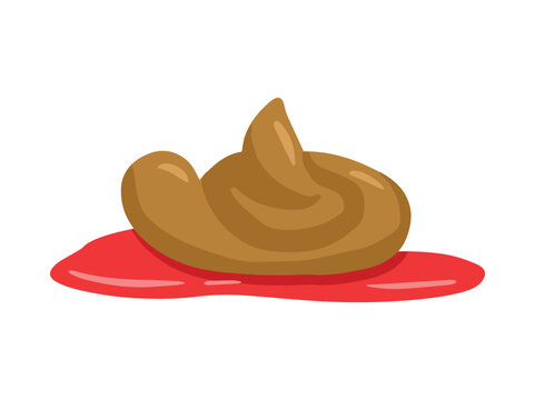 Stool Diarrhea Blood Ebola Illustration
