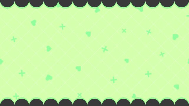 Cute lace and pastel-colored girly background frame