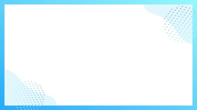Simple and cute business frame background with geometric patterns and gradients.