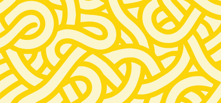 Abstract noodles curves form a pasta pattern, blending soft shape with tactile food texture, where noodles and pasta bring warmth and motion.