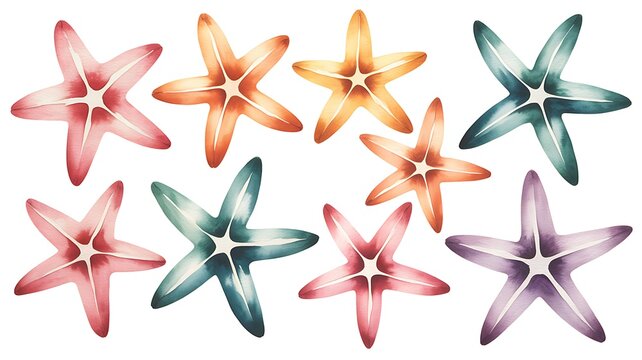 starfish isolated on white background