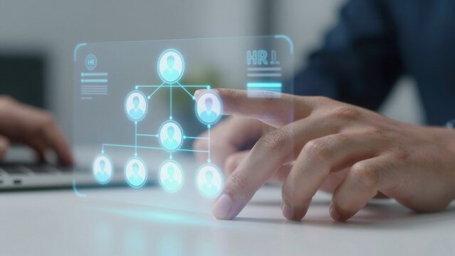 Digital HR Management Interface