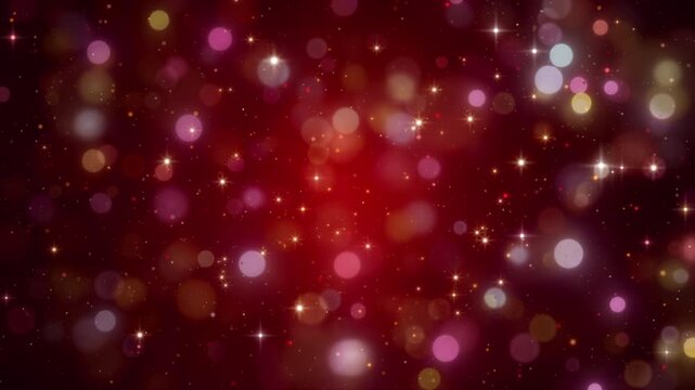 soft red ambient background light bokeh