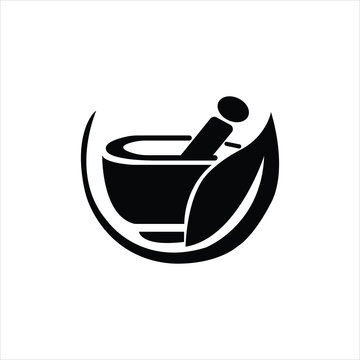 A pot and a leaf for crushing betel leaves