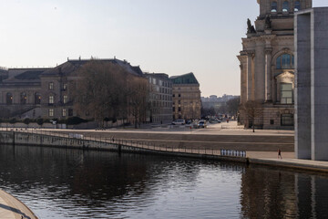 Obraz premium view of the city of Berlin