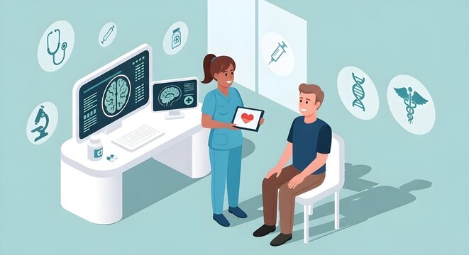 Conjunto de p&aacute;ginas de inicio o banner web de m&eacute;dico o m&eacute;dico de atenci&oacute;n m&eacute;dica general