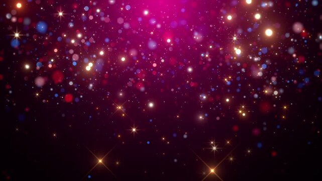 pink light background abstract particles