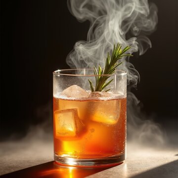 Smoking Rosemary Molecular Mixology Beverage Artistry Elegant Accomplice Experience Flavor Alteration Infusion
