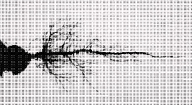 neuron cell body with dendrites and axon in neuroscience  microscopic view
