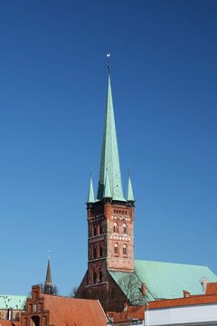 Beautiful Church of St. Peter (Petri) - Hanseatic City of L&uuml;beck (Luebeck) &ndash; Germany