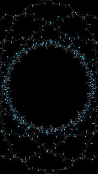 chrisms or wadding lighting in abstract background with space