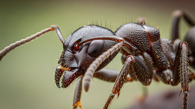 Close-up of an ant