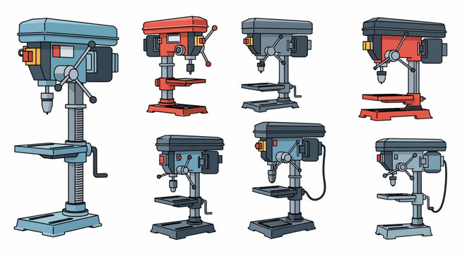 Drill Press Machines for Industrial Use.