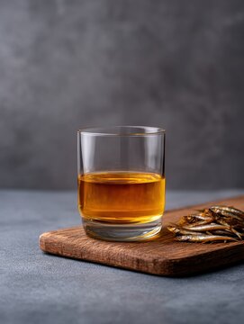 Enjoying Arrack and Fried Sprats in Sri Lanka at a Dining Table