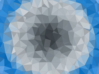 Obraz premium Crystal Faceted Polygon Mesh Modern Vector Wallpaper