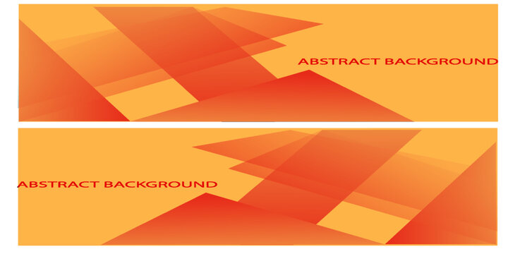Abstract benner background set. Modern Background Design Vector Template.