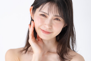 Fototapeta premium スキンケア 女性