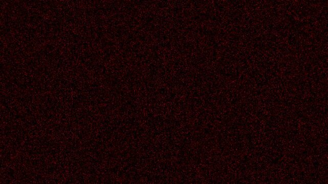 Deep Red Static Noise Texture on Black Background