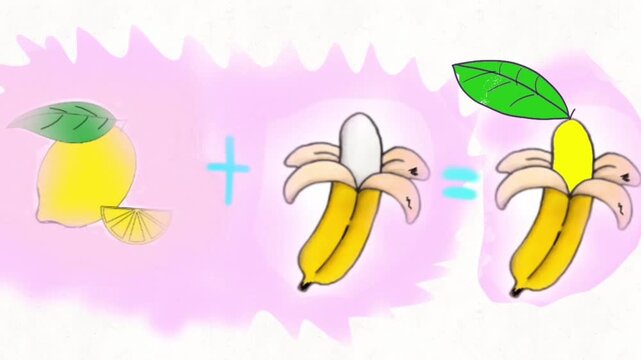 
Creative Fruit and Vegetable Mixing Animation &ndash; Funny Hybrid Food Names and Transformations
