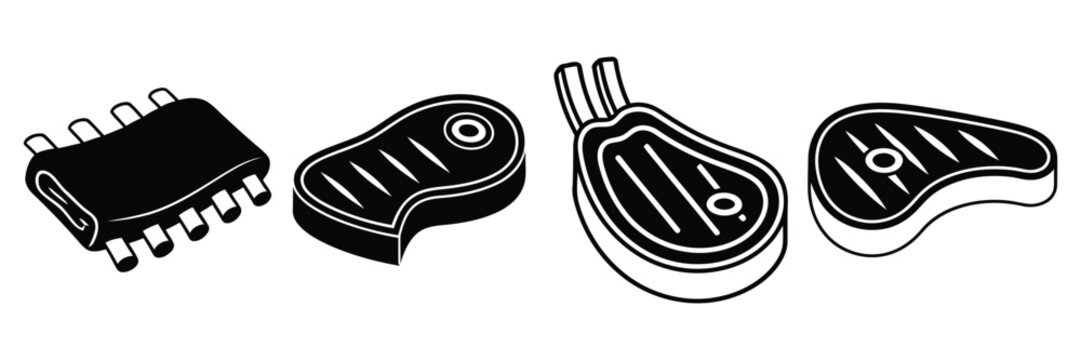 Electronic components with various shapes and pins