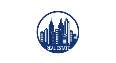 Fototapeta premium Real Estate Logo Design Concept.