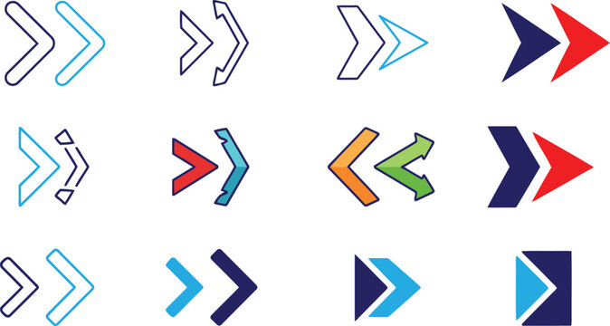 Two curved arrows merging into one upward pointing arrow