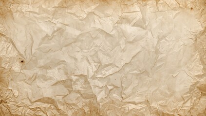 Obraz premium Vintage Crumpled Paper Texture