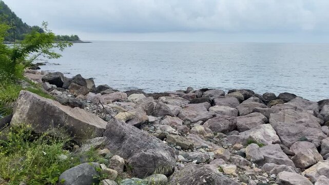 A view from the coast of Giresun, Turkey