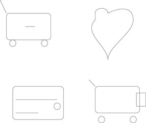 🛒 E-commerce Icons – Add to Cart, Wishlist, Payment, Delivery🛒 E-commerce Icons – Add to Cart, Wishlist, Payment, Delivery © JUTT