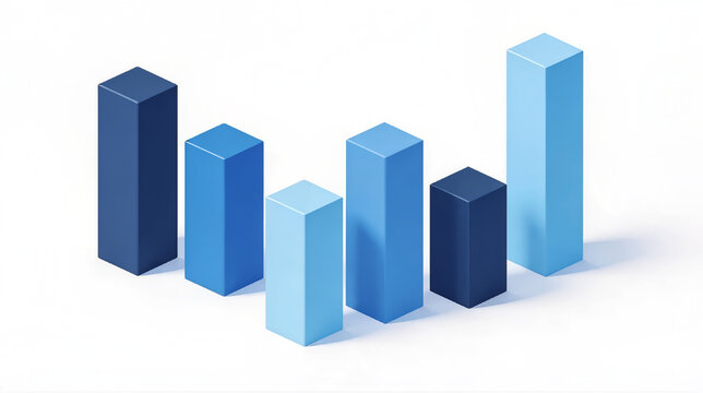 3d business graph