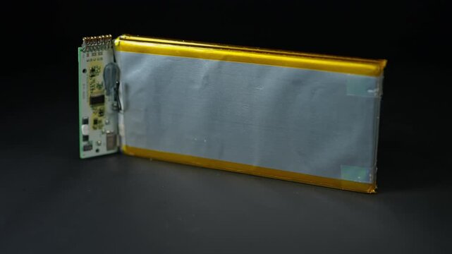 Set of AA batteries used in remote controls and computers laptops for cordless power. Disassembled and prepared for recycle. Environment conservation