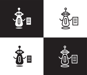 Fototapeta premium ai-and-future-tech_black_white