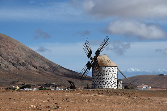 Windm&uuml;hle in Villaverde, Fuerteventura