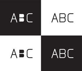 Obraz premium letters icon. Outline and filled letters icon from social media marketing collection. Thin line and Solid vectors isolated on black, white background. Editable letters symbol