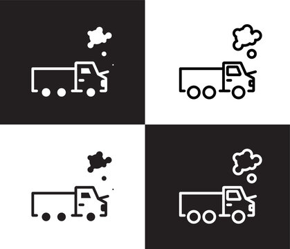 total loss icon. Outline and filled total loss icon from Insurance and Coverage collection. Thin line and Solid vectors isolated on black, white background. Editable total loss symbol