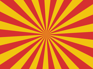 Fototapeta premium Abstract Sunburst Beam Pattern Vibrant Poster Background