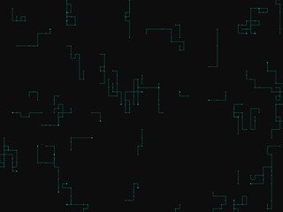 Obraz premium Abstract Circuit Board Pattern Technology Background Vector