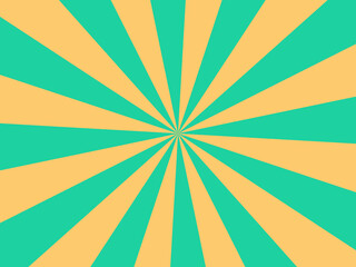 Obraz premium Retro Sunburst Rays Abstract Colorful Background Vector