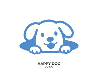 Fototapeta premium Pet dog icon symbol template for graphic and web design collection logo vector illustration
