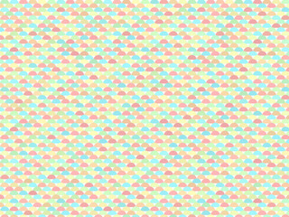 Art Deco Scallop Fan Elegant Decorative Texture Design © iushakovsky