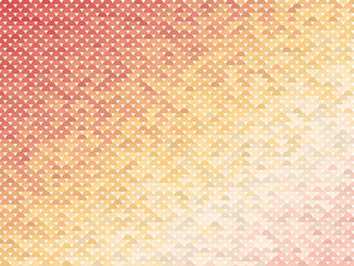 Art Deco Scallop Fan Elegant Decorative Texture Design © iushakovsky