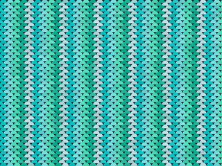 Art Deco Scallop Fan Elegant Decorative Texture Design © iushakovsky