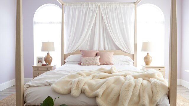 Cozy Canopy Bed Retreat