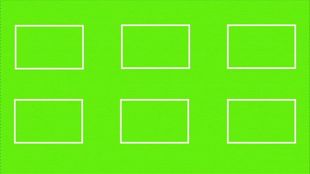 Medical data white rectangle infographic 6 steps template animation. Sequence options HD video. Animated blank diagram visualization. Process layout empty design element. Motion graphics             
