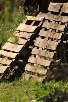 Tablas de madera aniguas
