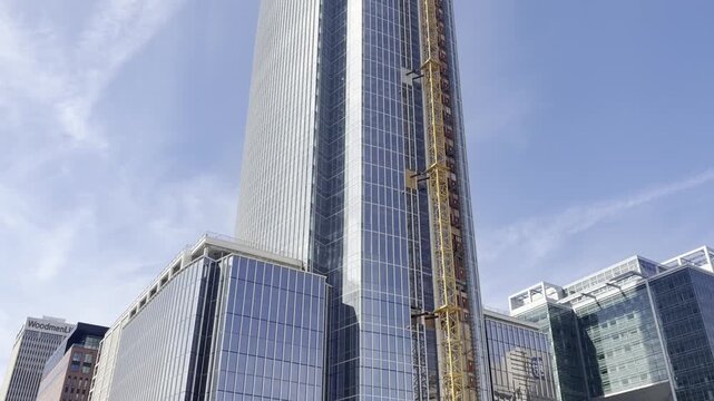 Mutual of Omaha tower under construction in downtown Omaha, Nebraska USA March 28, 2026