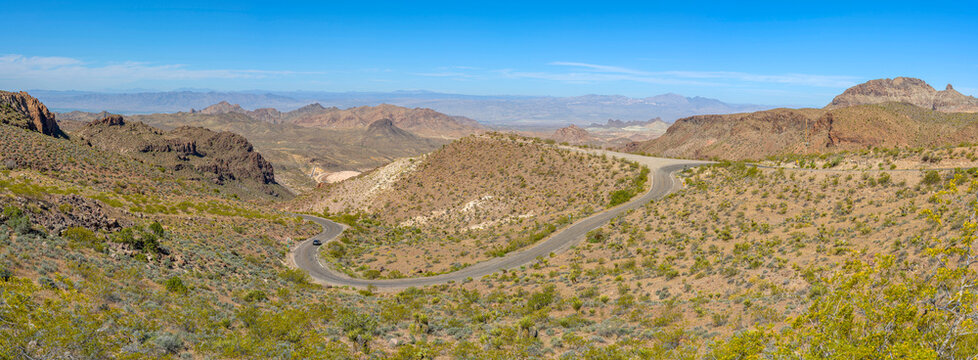 Arizona landscape wilderness near Oatman AZ.