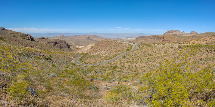 Arizona landscape wilderness near Oatman AZ.